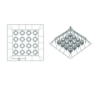 40×40 With 128 Chairs